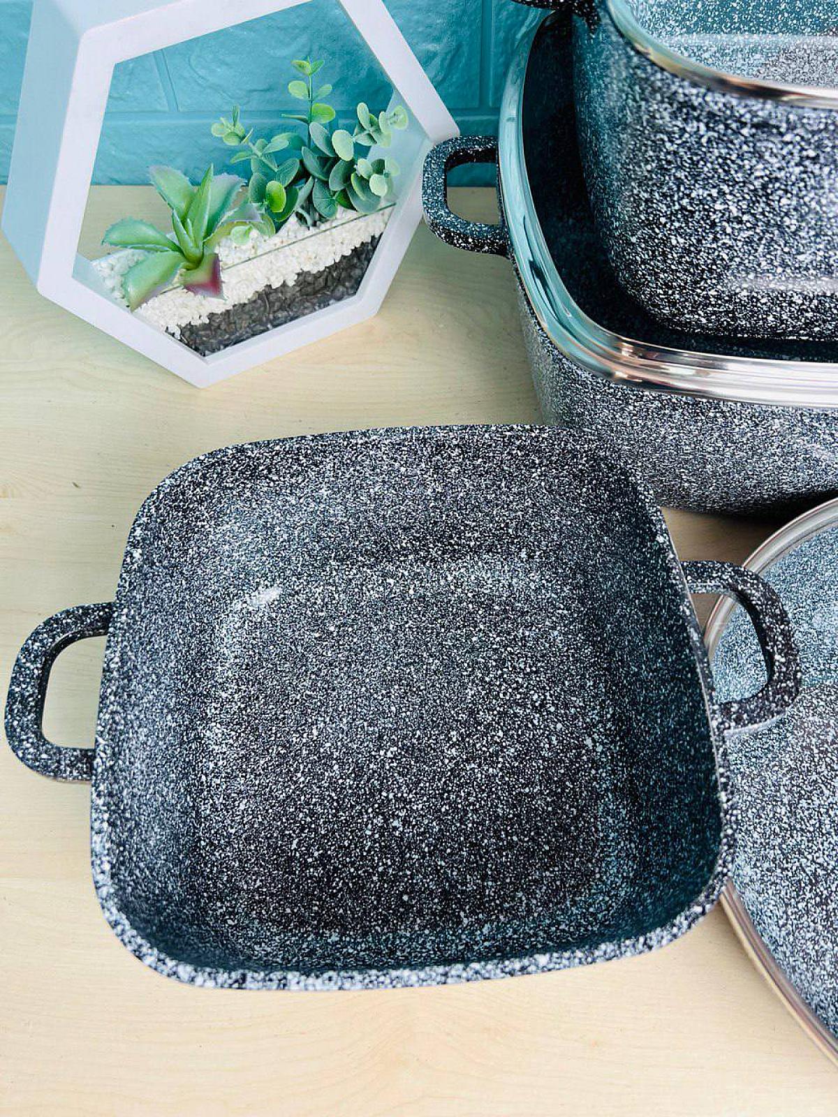 Набор с гранитным антипригарным покрытием на 8 предметов