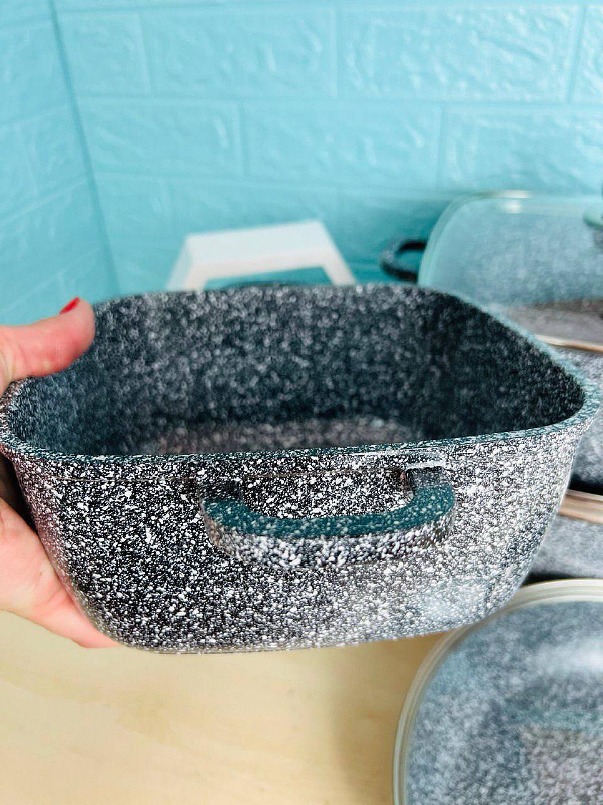 Набор с гранитным антипригарным покрытием на 8 предметов