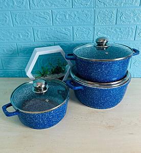 Набор с гранитным антипригарным покрытием на 6 предметов