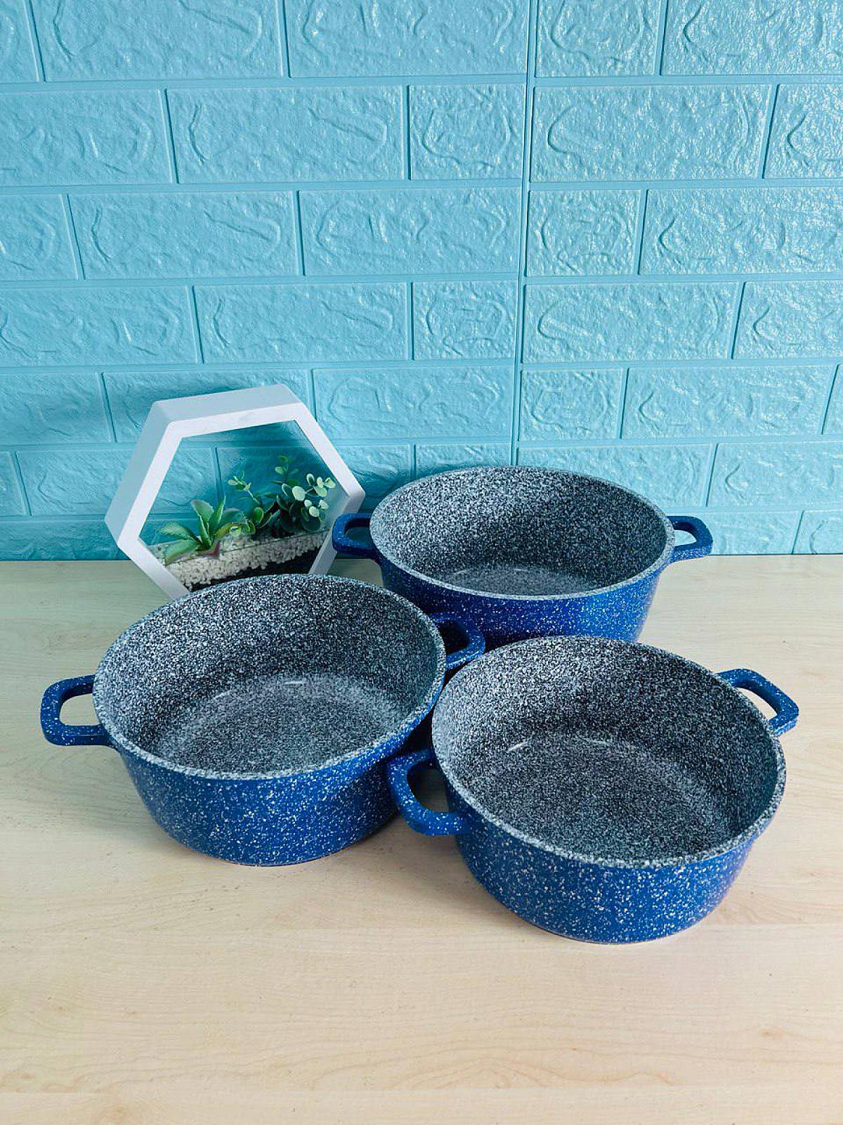 Набор с гранитным антипригарным покрытием на 6 предметов