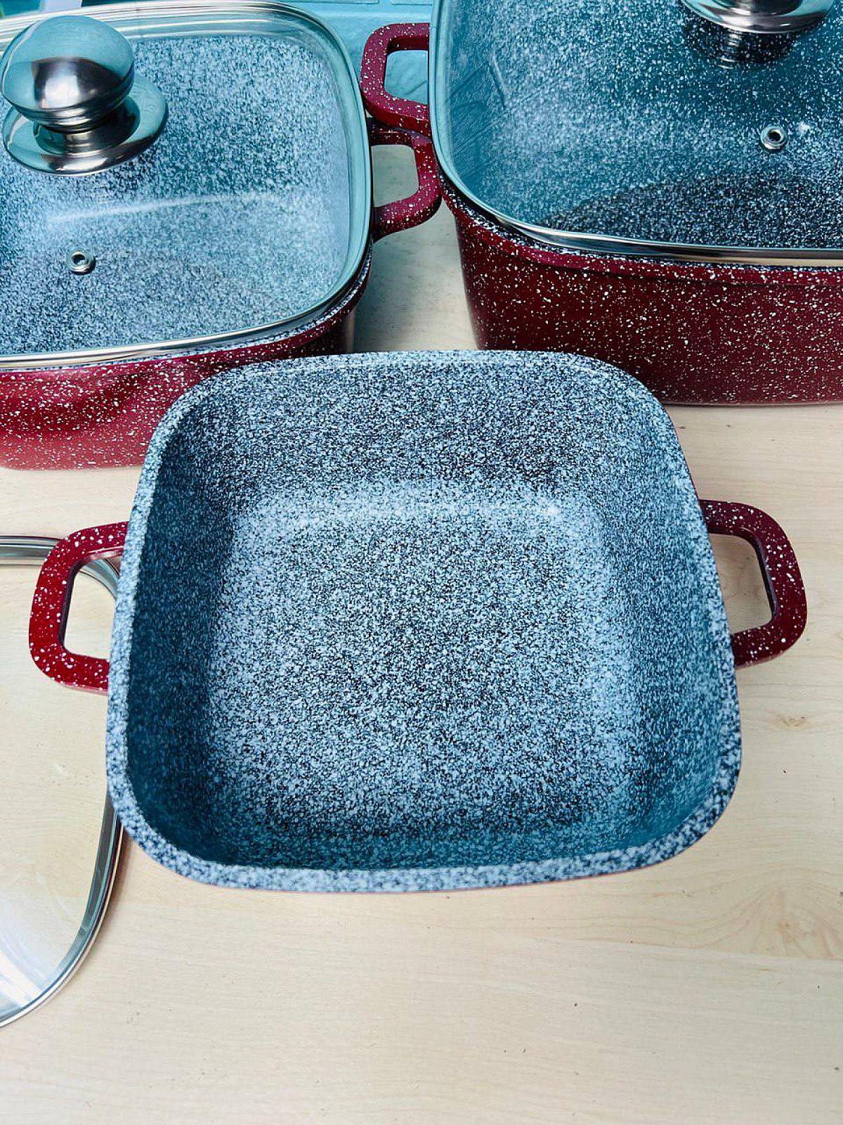 Набор с гранитным антипригарным покрытием на 6 предметов