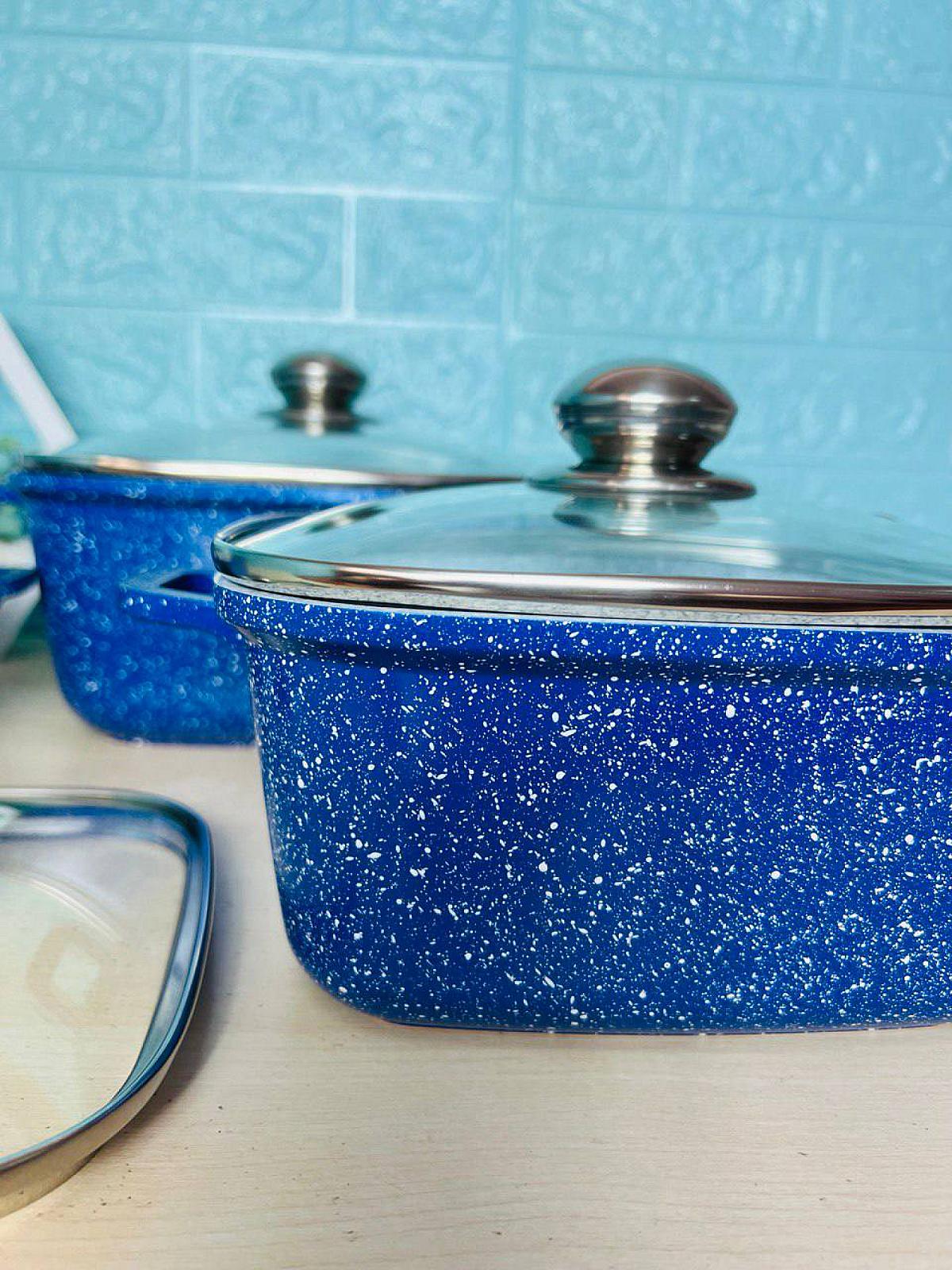 Набор с гранитным антипригарным покрытием на 6 предметов