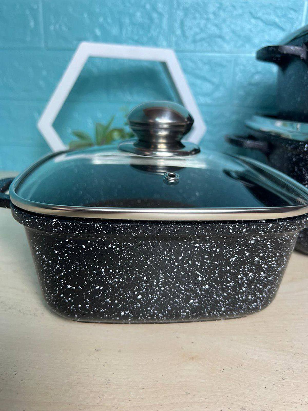 Набор с гранитным антипригарным покрытием на 6 предметов