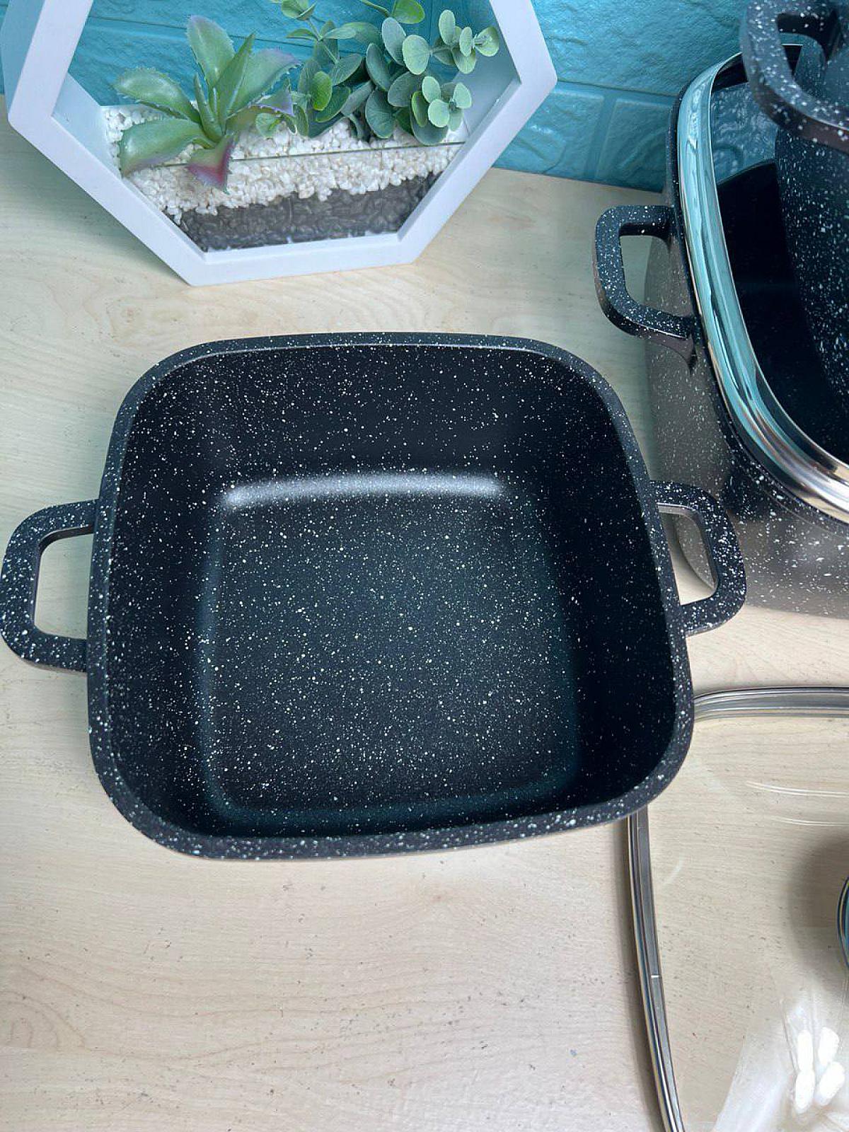 Набор с гранитным антипригарным покрытием на 6 предметов