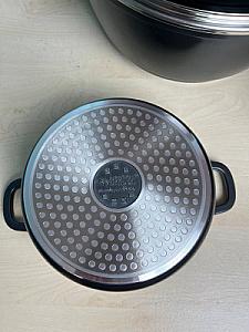 Изысканный набор с мраморным антипригарным покрытием