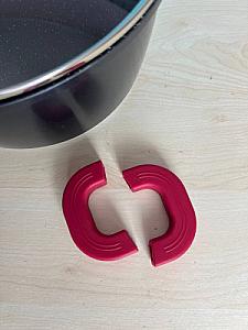 Изысканный набор с мраморным антипригарным покрытием