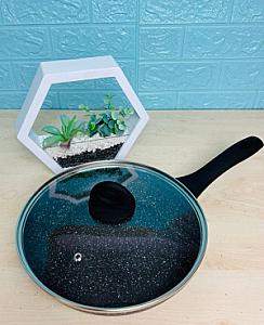 Сковорода с мраморным антипригарным покрытием 28 см