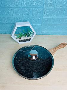 Сковорода WOK с мраморным антипригарным покрытием 26 см