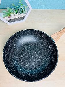 Сковорода WOK с мраморным антипригарным покрытием 26 см