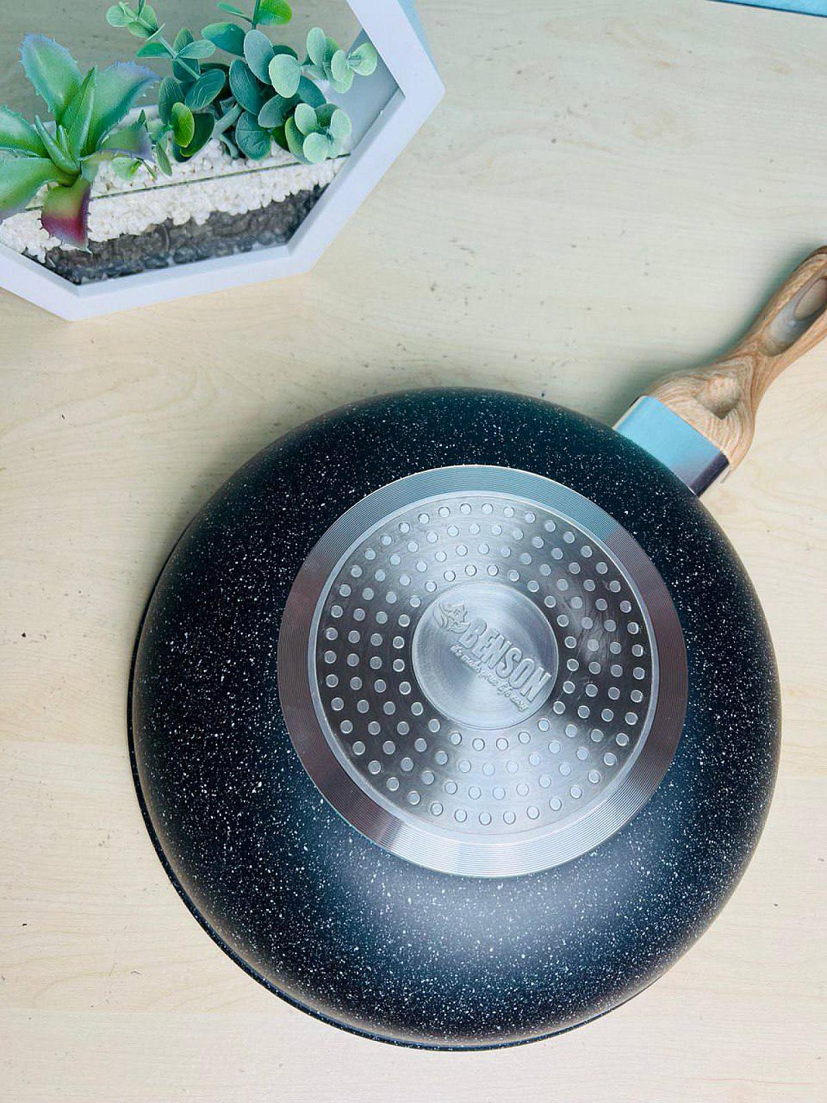 Сковорода WOK с мраморным антипригарным покрытием 26 см