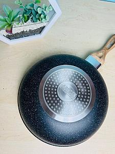 Сковорода WOK с мраморным антипригарным покрытием 26 см