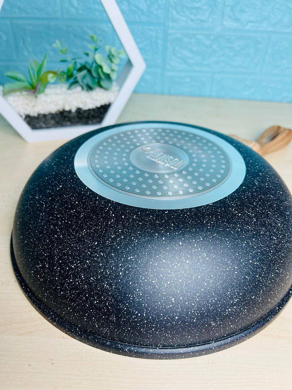 Сковорода WOK с мраморным антипригарным покрытием 26 см