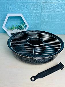 Газ-гриль с мраморным эмалированным покрытием 33 см