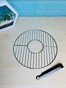 Газ-гриль с мраморным эмалированным покрытием 33 см