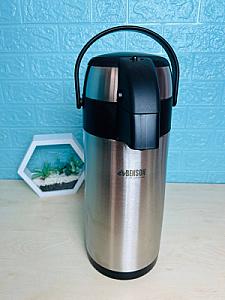 Насосный термос из высококачественной нержавеющей стали 5 л.