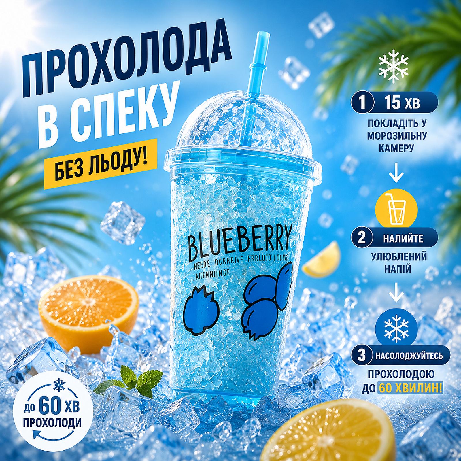 Охолоджуючі стакани 🤩