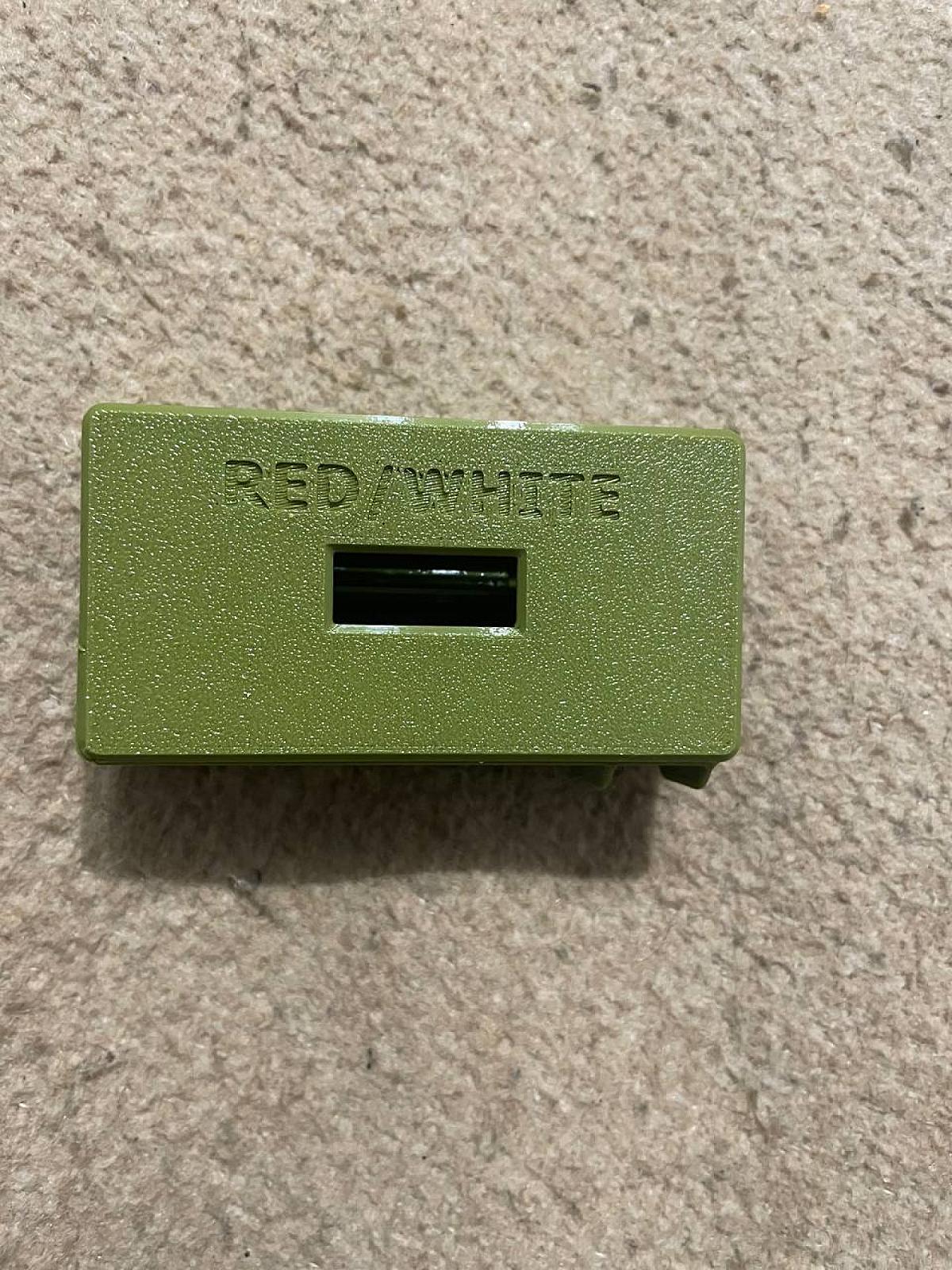 Корпус ліхтарика 2в1 (червоний + білий)