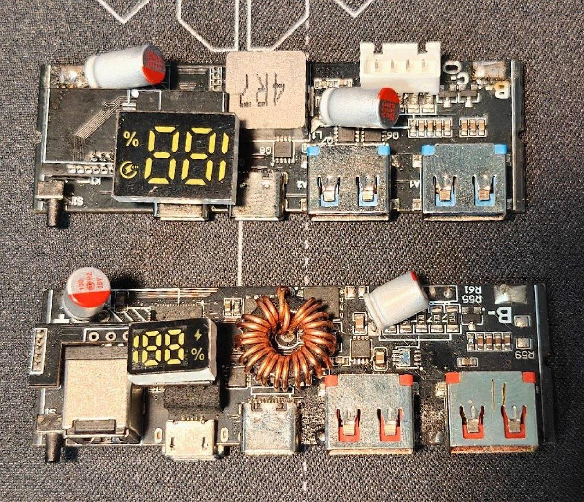 Корпус під 100w плату на 10 елементів 21700