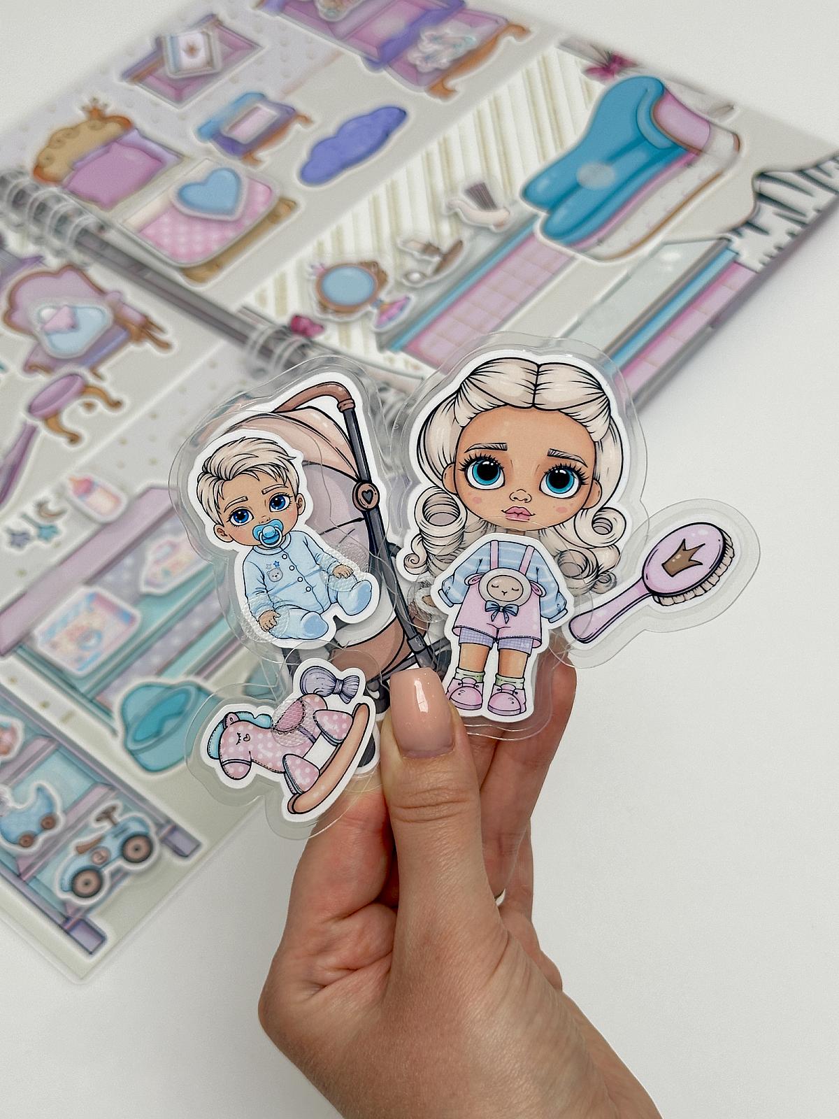 Альбом на липучках “Сімейний будиночок” MyPaperDoll