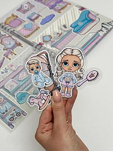 Альбом на липучках “Сімейний будиночок” MyPaperDoll