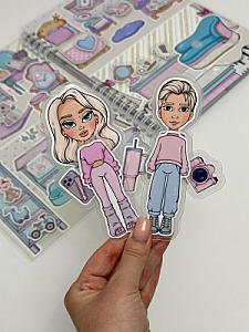 Альбом на липучках “Сімейний будиночок” MyPaperDoll