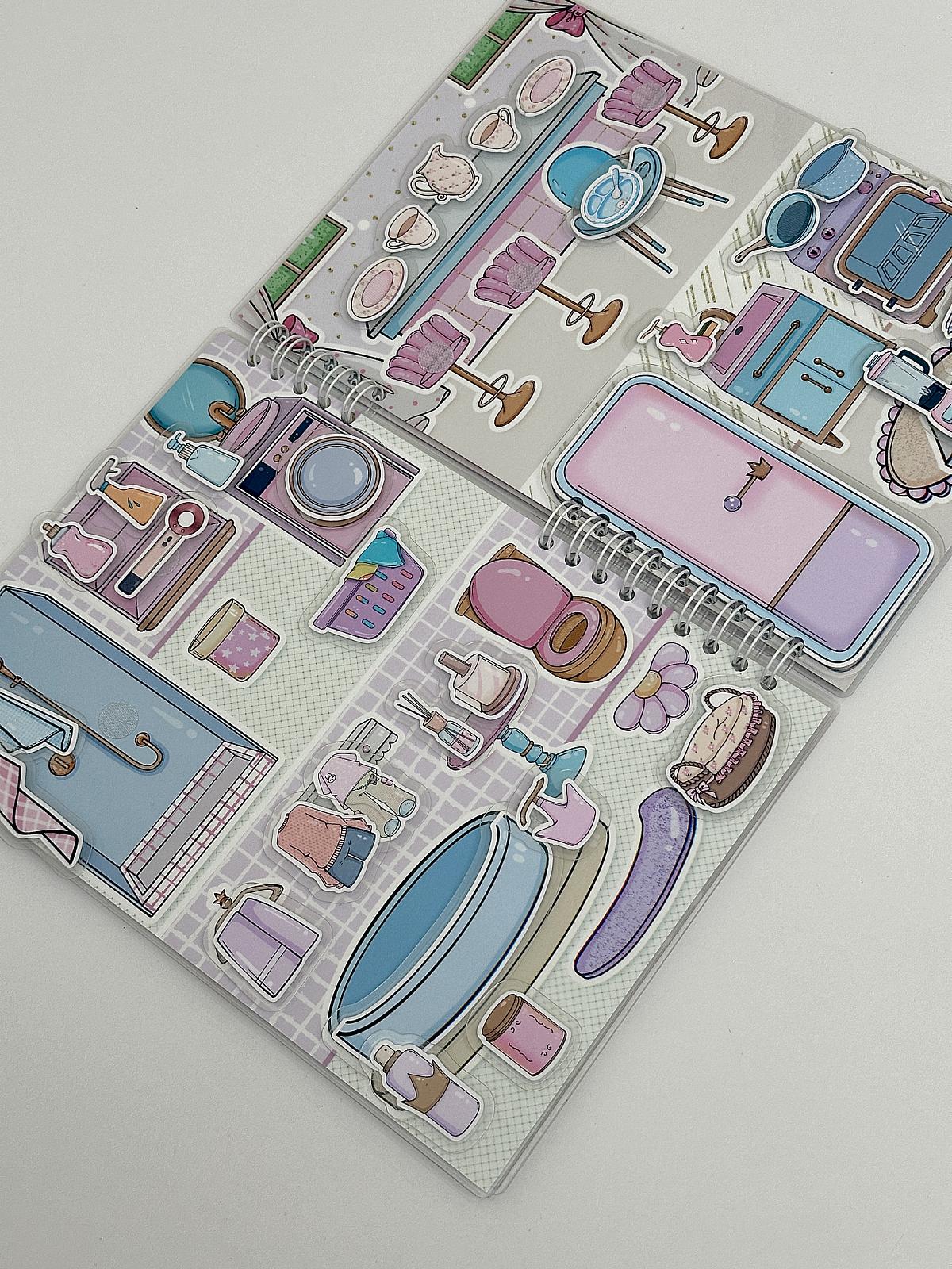 Альбом на липучках “Сімейний будиночок” MyPaperDoll