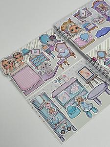 Альбом на липучках “Сімейний будиночок” MyPaperDoll