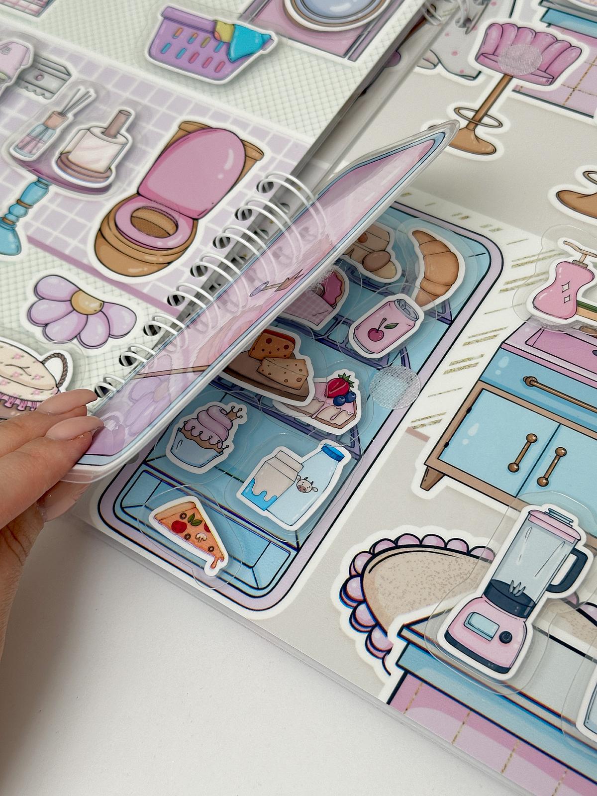 Альбом на липучках “Сімейний будиночок” MyPaperDoll