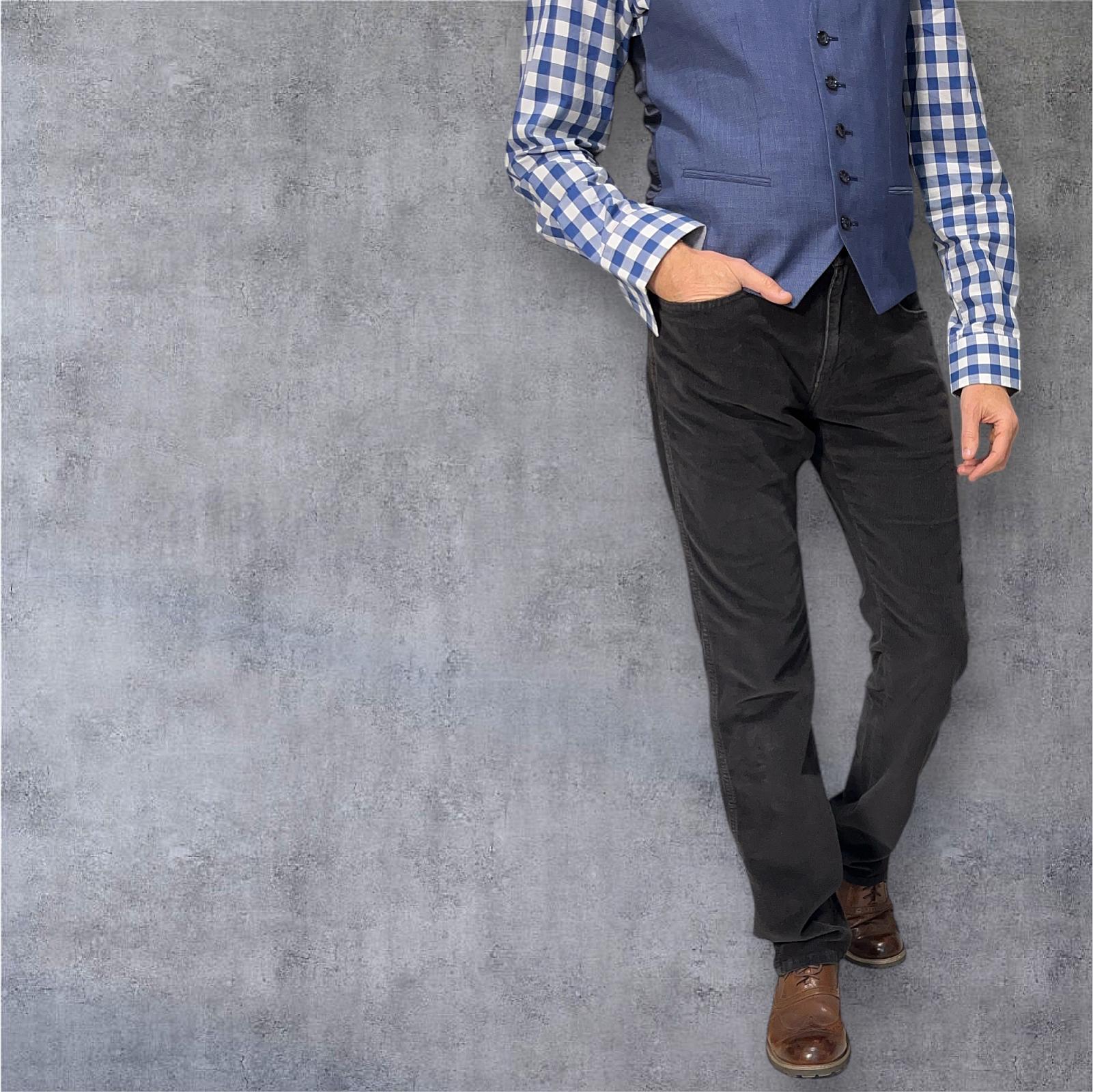 вельветові джинси Wr. Arizona Regular Fit Dark Khaki