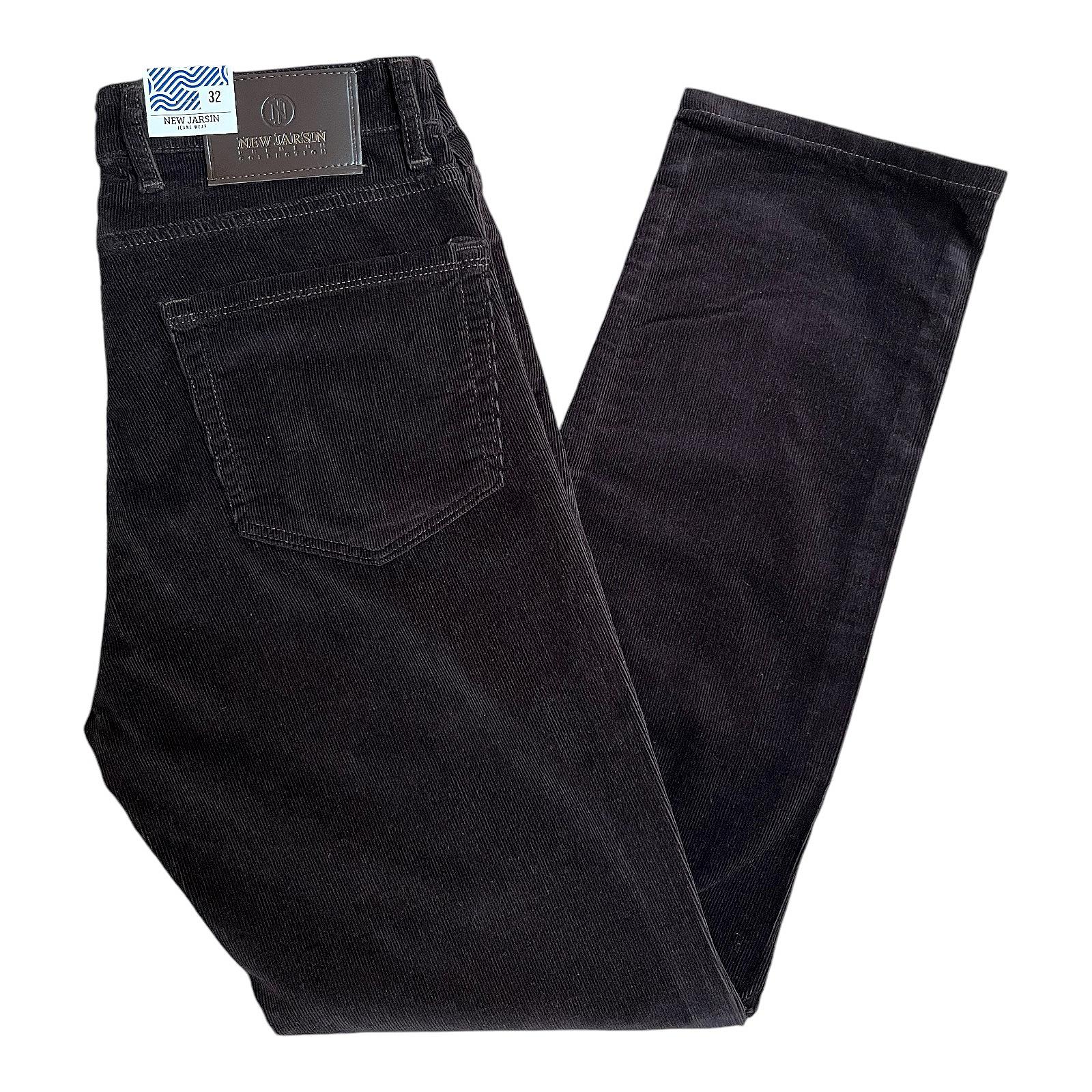 Чоловічі вельветові джинси Regular Fit  темно-коричневі (Dark Chocolate)