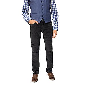 вельветові джинси Wrangler Arizona Dark Khaki темно-коричневий