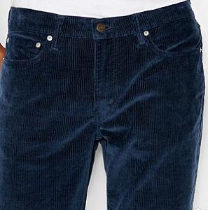 вельветові джинси 506 Regular Fit Dark Blue темно-синій