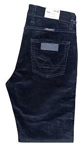 вельветові джинси Wrangler Texas Dark Blue темно-синій