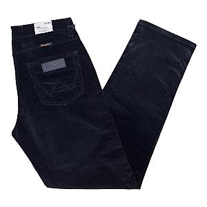 вельветові джинси Wrangler Texas Dark Blue темно-синій