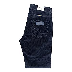 вельветові джинси Wrangler Texas Dark Blue темно-синій