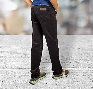 вельветові джинси Wrangler Texas Dark Blue темно-синій