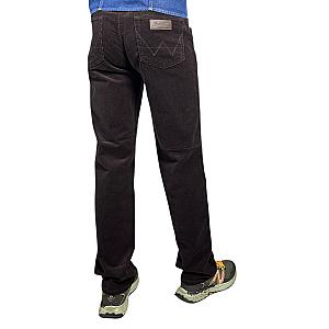 вельветові джинси Wrangler Texas Dark Blue темно-синій