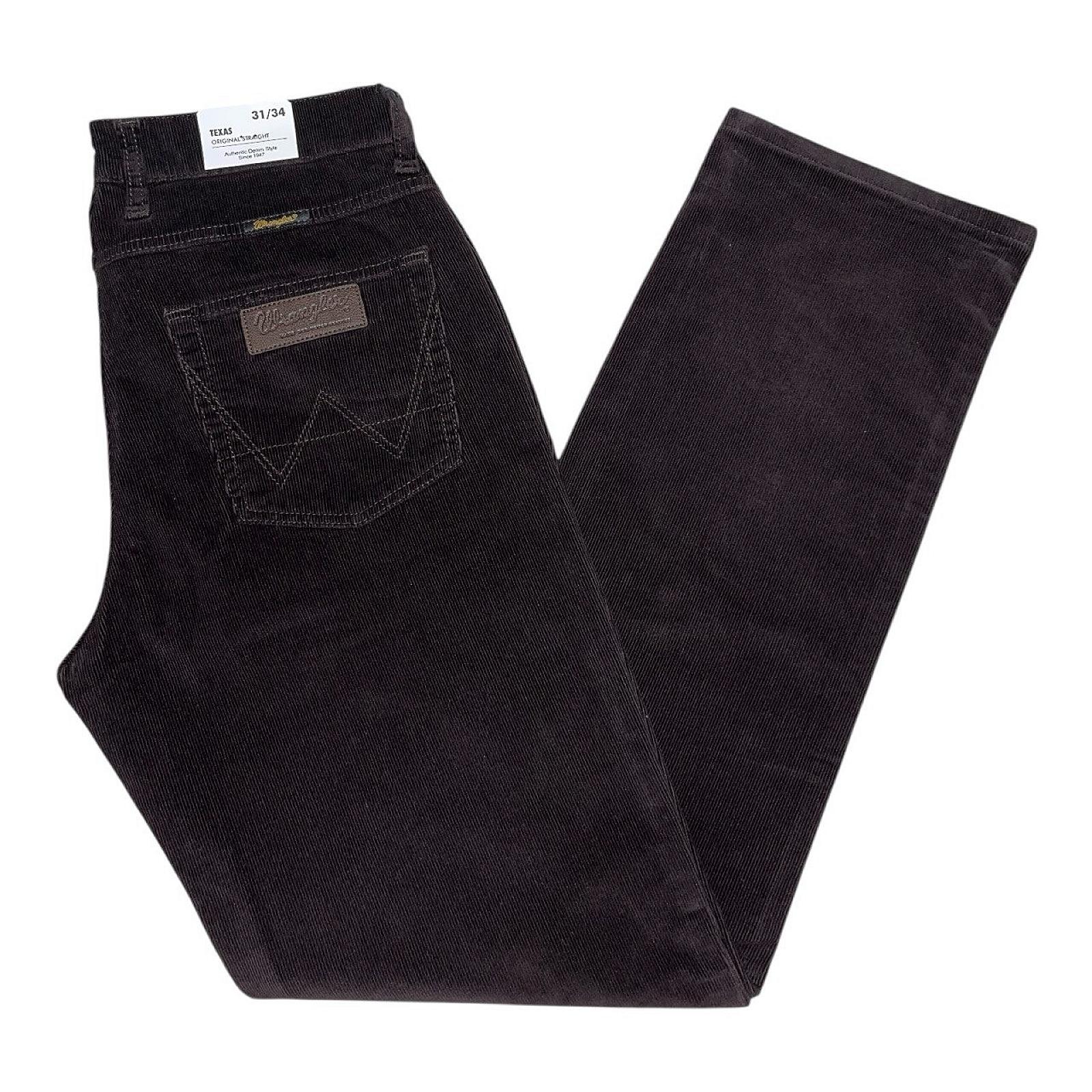 вельветові джинси Wrangler Texas Dark Blue темно-синій