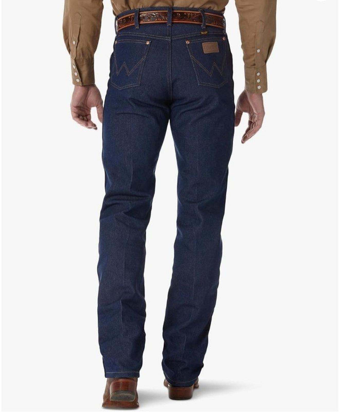 джинси Wrangler 13MWZ Rigid Indigo темно-синій