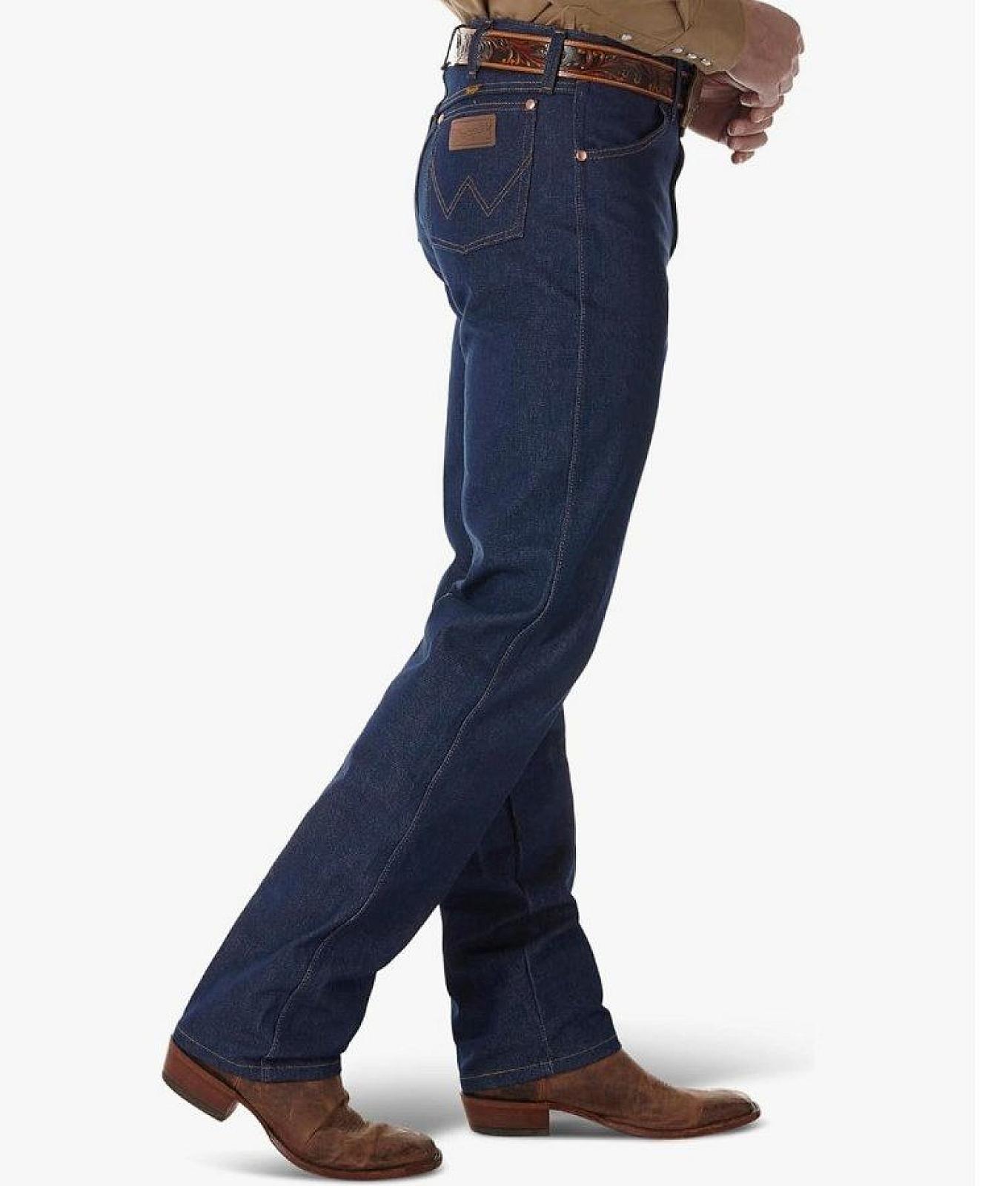 джинси Wrangler 13MWZ Rigid Indigo темно-синій