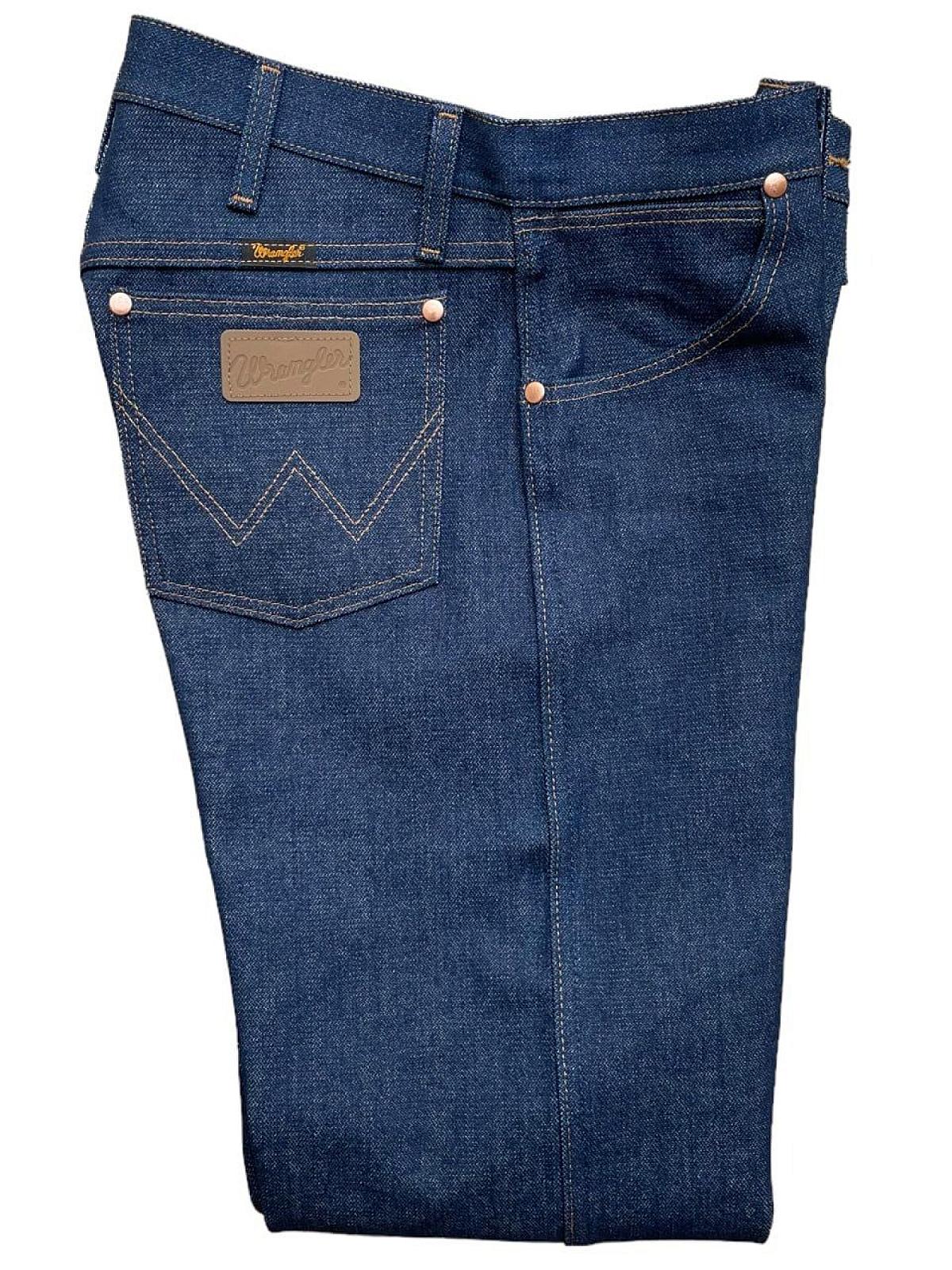 джинси Wrangler 13MWZ Rigid Indigo темно-синій