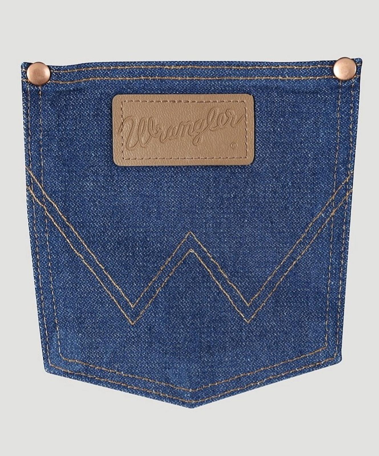 джинси Wrangler 13MWZ Rigid Indigo темно-синій