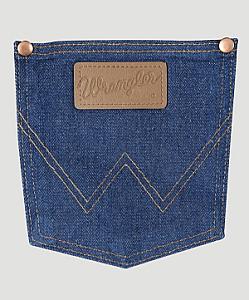 джинси Wrangler 13MWZ Rigid Indigo темно-синій