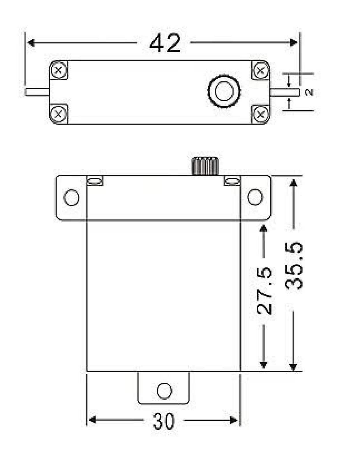 Сервопривід JX-Servo PDI-2105MG