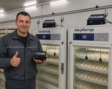 Датчик на яйце Інтелектуальна система моніторингу температури та вологості Best - ESP32 Incubator Pro