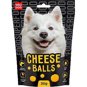 Ласощі для собак WAUDOG Treats Хрусткі сирні кульки, 30 г