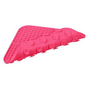 Килимок для злизування WAUDOG Silicone, 190х190х10 мм, рожевий