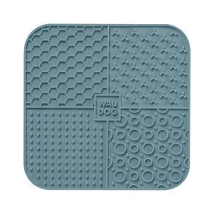 Килимок для злизування WAUDOG Silicone, 190х190х10 мм, сірий