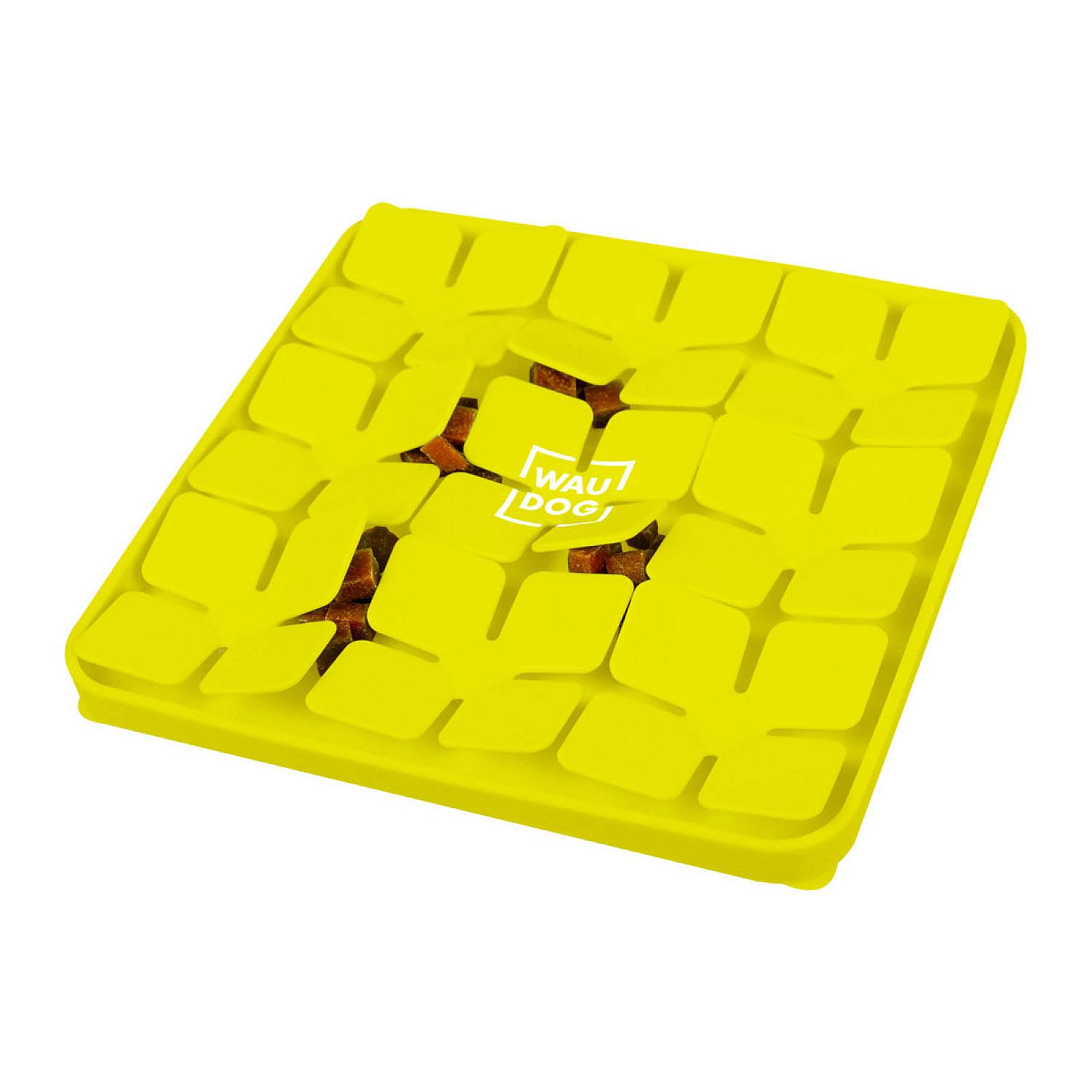Опис Килимок для пошуку корму WAUDOG Silicone, 205х205х17 мм, жовтий
