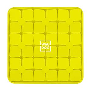 Опис Килимок для пошуку корму WAUDOG Silicone, 205х205х17 мм, жовтий